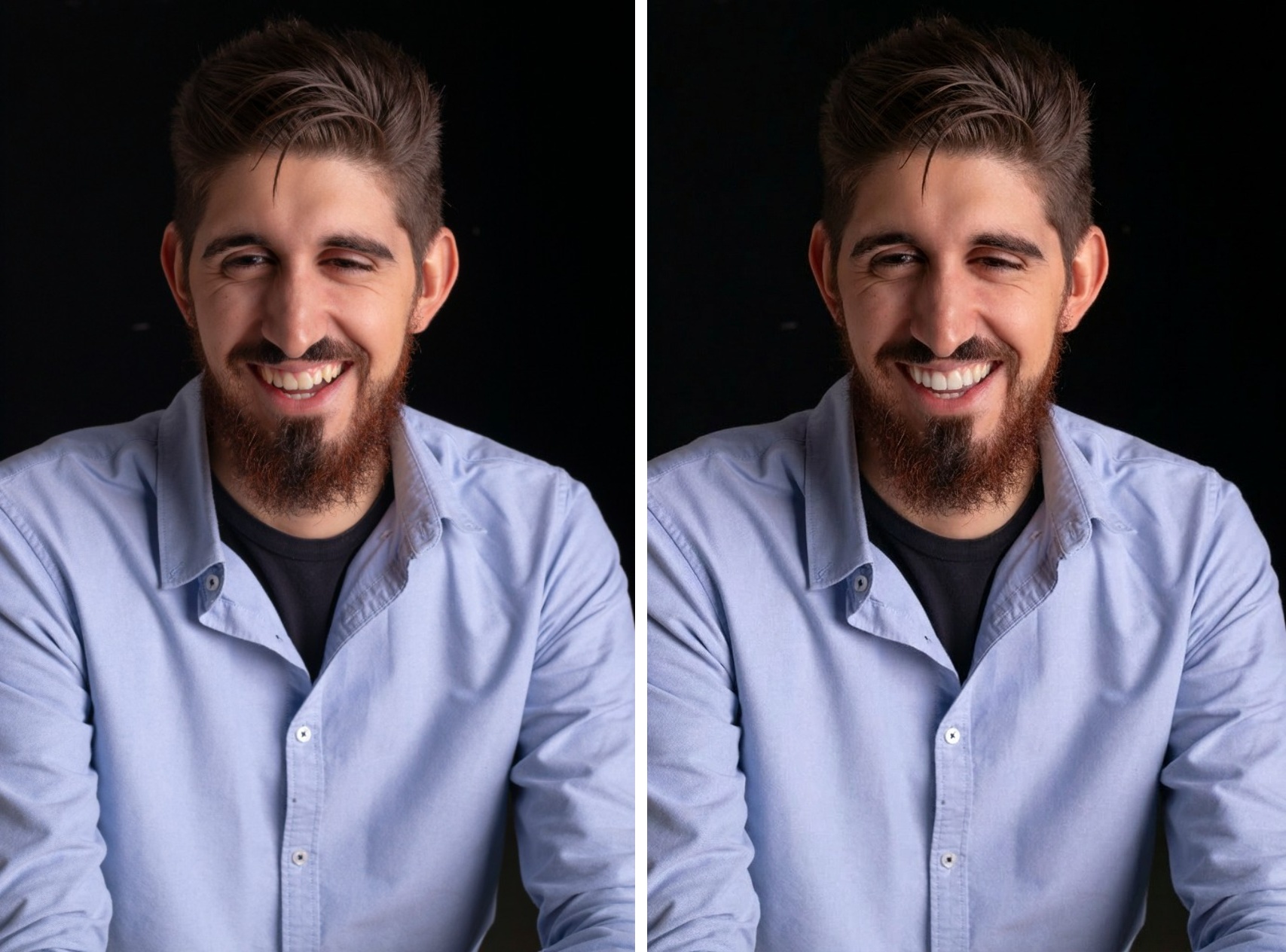A before and after download